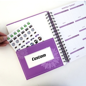 12 tháng giấy bìa cứng tùy chỉnh Tài Chính kế hoạch tài khoản cuốn sách để quản lý tiền của bạn Ngân sách máy tính xách tay với hộp - Product Image 4