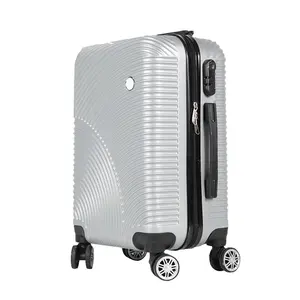 Échantillon gratuit Nouveau Design 3pcs set ABS PC Hard Trolley Valise et sacs de voyage Bagages à coque rigide Roues amovibles