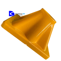 Connecteur de tube rond FRP moulé en plastique renforcé de fibre de verre Raccord coudé réglable