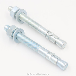 In acciaio al carbonio zinco placcato cuneo bullone di ancoraggio/ancoraggio di <span class=keywords><strong>espansione</strong></span> di ancoraggio/<span class=keywords><strong>cemento</strong></span> e <span class=keywords><strong>cemento</strong></span> ancoraggio - Product Image 1