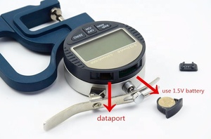 12.7mm point measure head <strong>digital</strong> <strong>micron</strong> thickness gauge tester <strong>meter</strong> 0.001mm MM support oem - Product Image 5