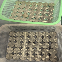 Disques de pièces de monnaie en laiton vierges sur mesure, épaisseur 3/4/5 mm, usinés avec précision par CNC, vente en gros