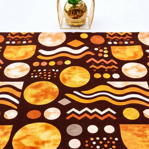 Tela de Algodón Estampada Africana para Confección de Ropa, Manualidades, Decoración del Hogar y Suministros Textiles - Product Image 1