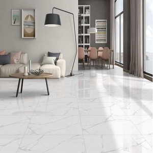 Carreaux de porcelaine haute brillance pour sol et mur Luxe 600x1200mm Carreaux de porcelaine polis grand format 9mm d'épaisseur - Product Image 1