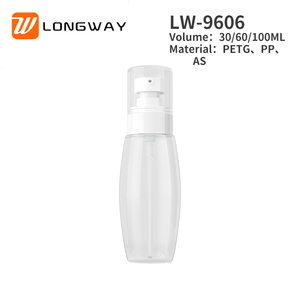 Botella Ovalada de Plástico PETG Transparente Personalizada, 30ml, 60ml, 100ml, Espacio Vacío para Loción, Aceite, Champú, Pulverizador de Niebla, Tipo de Embalaje - Product Image 2