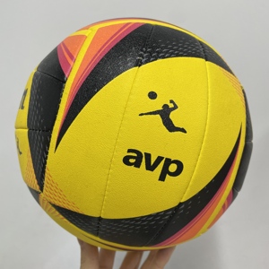 Ballon de volley-ball en cuir souple de haute qualité, logo personnalisé, cousu à la machine, professionnel, durable, pour l'entraînement et la compétition - Product Image 2