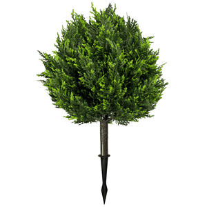 Plantes artificielles en buis en PE résistant aux UV, topiaire d'extérieur, faux arbustes à picots, décoration de porche avant, <span class=keywords><strong>aménagement</strong></span> <span class=keywords><strong>paysager</strong></span>, arbustes, Pâques - Product Image 1