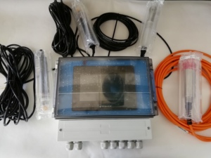 Hochpräzises 0,1pH Dongrun <span class=keywords><strong>DR5000</strong></span> Industrielles Multiparameter-Wasserqualitätsmessgerät PH/TDS/EC/CL/DO/ORP Tester mit Temperaturmessung - Product Image 5