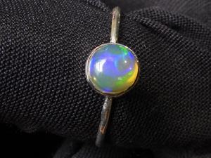 Ethiopian <b>Opal</b> 925 Sterling <b>Silver</b> Bezel Setting Certified Customizable <b>Ring</b> Women Handmade Stone Gift Her Bridal Wedding - Product Image 4