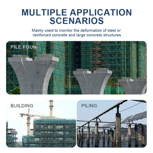 Gemho Metal bina beton yapısı kararlılık testi madencilik titreşimli tel yüzey gerinim ölçer - Product Image 4