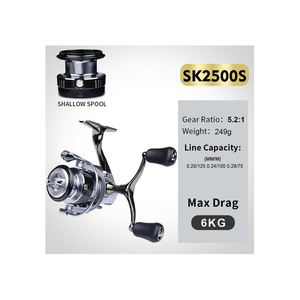 Accesorios de pesca para pescar <span class=keywords><strong>Okuma</strong></span> Ice Carp Deep Sea Line Winder 12000 Series Precio bajo Baitcaster Deep Sea <span class=keywords><strong>Fly</strong></span> Bait Fish - Product Image 3