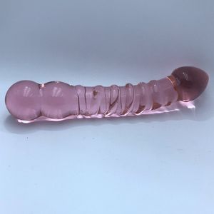 Masajeador Anal de Vidrio de Borosilicato Suave, Dildo Transparente para Mujeres u Hombres - Product Image 4