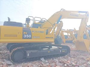 Excavatrice sur chenilles Komatsu PC350 d'occasion, 35 tonnes, modèle 2022, certifiée CE, machine de construction avec composants moteur et transmission - Product Image 2