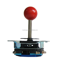 Zippyy Haute Qualité HS Arcade Grue Machine Joystick Ovale Balltop avec Long 2.3cm 2 4 8 Way Short Shaft Multi-Color Options