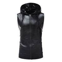 Nouvelle Collection Été – Gilet de Danse Homme Tendance Couleurs Vives avec Capuche, Cordon de Serrage et Fermeture Éclair – Style Décontracté Streetwear – Débardeur Sans Manches pour Homme