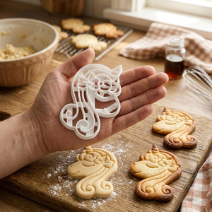 Ensemble de moules à tampon licorne en plastique pour <span class=keywords><strong>biscuits</strong></span>, pâte à sucre et pâte à modeler, outil de gaufrage - Product Image 4