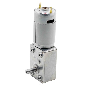 Aslong Worm Gear <span class=keywords><strong>Motor</strong></span> Dc Reducer Cw/Ccw 12V <span class=keywords><strong>Dynamo</strong></span> <span class=keywords><strong>Motor</strong></span> Dc 24 Volt Versnellingsbak <span class=keywords><strong>Motor</strong></span> Zelfsluitende Motorborstel JGY-395 - Product Image 1
