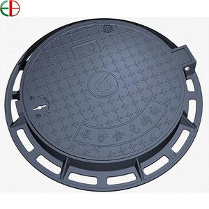 EN124 D400 장식적인 맨홀 덮개, 잔디 맨홀 덮개, 손잡이 EB16003 를 가진 Lockable 맨홀 덮개 - Product Image 5