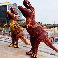 Publicité produits gonflables personnalisés Costume dessin animé Animal marche gonflable Dragon dinosaure
