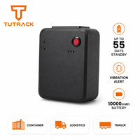 Traceur GPS magnétique pour conteneurs et remorques logistiques, avec alerte de vibration et mouvement, jusqu'à 55 jours d'autonomie, batterie longue durée 10000mAh