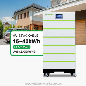 Baterías de Iones de Litio de 200V, 15kwh, 20kwh, 30kwh, 40kwh, Batería LiFePO4 de Alto Voltaje de 300V, 400V, 500V para Almacenamiento de Energía ESS 51.2V100AH - Product Image 4