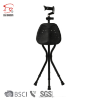 Vente en gros de bâtons de marche pliants portables en alliage d'aluminium personnalisés de haute qualité canne avec siège chaise béquille pour personnes âgées