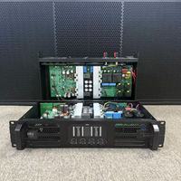 Amplificateur de puissance numérique de classe D 4 canaux BRJ B3-4120 2U 650W par canal pour système de sonorisation de scène et karaoké