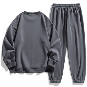 <span class=keywords><strong>Tuta</strong></span> Sportiva da Uomo con Collo Tondo, Nuova Collezione Primavera-Autunno, <span class=keywords><strong>Felpa</strong></span> Sottile a Maniche Lunghe, Set Due Pezzi Casual <span class=keywords><strong>e</strong></span> Alla Moda per Corsa - Product Image 3