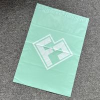 Enveloppes d'expédition vertes de haute qualité, sacs d'emballage en plastique, enveloppes imperméables, auto-adhésives, sacs d'expédition en polyéthylène