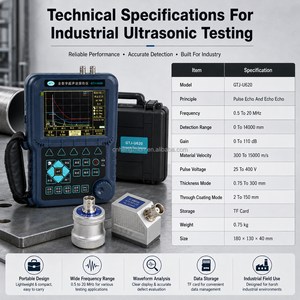 Full Digital NDT Flaw Detector With Data Storage for Factory Field Inspection Safety Monitoring Work Tool <b>Kit</b> Full Digital Ultra - Product Image 1