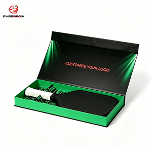 Caja de Regalo Magnética Reutilizable Ecológica de EBB Wholesale para Raqueta de Pickleball, Empaque de Cartón Rígido de Lujo Personalizado para Raqueta de Pádel - Product Image 1