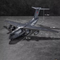 Modèle transformable incroyable et créatif de l'avion de transport Y-20, décoration de table