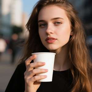 RACETOP - Vasos Desechables de Pared Simple para Café, 32 oz, Paquete de 500, Biodegradables, para Oficina, Fiestas y Uso Doméstico, Tamaño para Llevar - Product Image 5