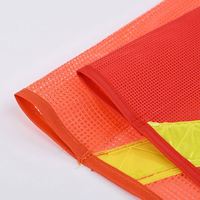 Vente en gros de panneaux de sécurité réfléchissants en fibre de verre pour voitures et camions, et de drapeaux de sécurité minière avec design personnalisé