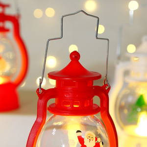 Lampe à huile de Noël LED portable, veilleuse pour enfants, décoration de vacances, cadeau - Product Image 4