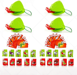 <span class=keywords><strong>Bouche</strong></span> de grenouille sucer la langue <span class=keywords><strong>jeu</strong></span> de société cartes à jouer compétition Interaction parent-enfant jouet de table pour enfants - Product Image 3