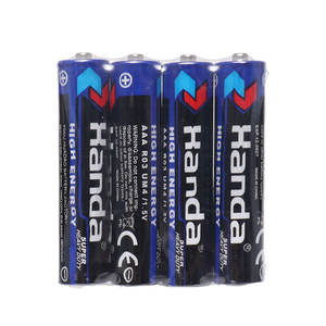 Batería de Zinc-Carbón AAA R03p UM4 Más Económica para Control Remoto, Batería R03p de 1.5v, Batería Seca AAA UM4 - Product Image 1