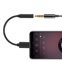 Cable Adaptador de Audio USB-C a DC 3.5mm, Material Ignífugo, Protección Contra Cortocircuitos, Nuevo, para Teléfonos Móviles