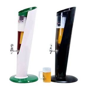 Torre de Cerveza Estilo Fútbol de 3L, Dispensador de Bebidas para Bar Deportivo, Enfriador de Champán, Torre Dispensadora de Cerveza Personalizada con Sistema de Enfriamiento por Hielo - Product Image 1