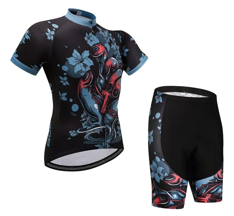 2021 man Short Sleeve Cycling Jersey Set Sports Outfit Bike Clothing Kit Mtb Millot Cyclist Bicycle Clothes Uniforme Wear