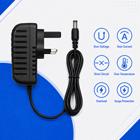 Maßgefertigte Großhandels-5,5x2,1mm DC-Stecker WSZ-2410 US EU UK AU Stecker 24V 1A 24W Netzadapter für Smart-Lautsprecher und Audio