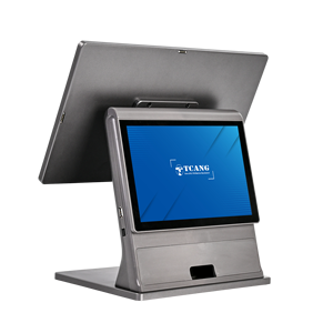 Không quạt thiết kế i3 i5 CPU 15.6 inch cảm ứng điện dung màn hình thiết bị đầu cuối <span class=keywords><strong>POS</strong></span> Windows <span class=keywords><strong>POS</strong></span> Màn hình duy nhất hệ thống <span class=keywords><strong>POS</strong></span> - Product Image 2