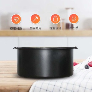 Baking Bowl Cake Pan 16cm Round Carbon Steel Oven Safe Cake Baking Mold - Product Image 1