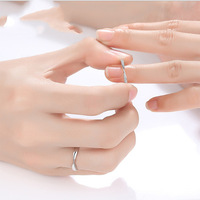 Vintage Retro Trendy Fashion S925 Bague en laiton plaqué argent Bague ouverte réglable unisexe pour fiançailles