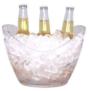 Fabricación Profesional <span class=keywords><strong>DASHU</strong></span> DS2002 Cubos de Hielo de Plástico PS Transparente, Soporte Enfriador Económico al por Mayor para Restaurantes, Fiestas, Vino y Cerveza - Product Image 4