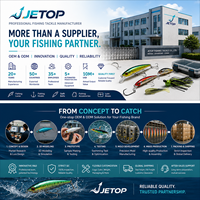 Leurre souple flottant TPR à queue en T - Montage de pêche artificiel sans hameçons pour poisson mandarin (en boîte)