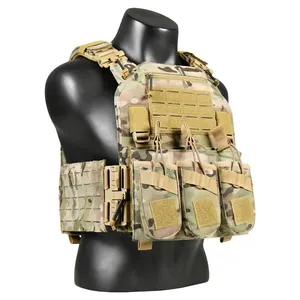 GAF A-k mag pouchin 1000D durable nylon with molle triple 762 mag pouch multicam color tactical mag pouches for tactical vest