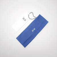 Bandeau de sport élastique en coton pour yoga, course et exercice, anti-dérapant et absorbant la transpiration, de qualité supérieure, vente en gros