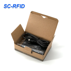 Giao diện USB kiểm soát truy cập thẻ RFID Reader nhà văn gần <span class=keywords><strong>125Khz</strong></span> RFID ID Máy in thẻ Skimmer Kích thước 104*68*10 mét màu đen - Product Image 4