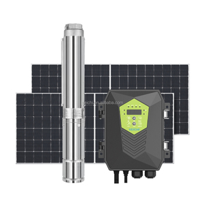 105M High Head Deep Well Solar Pump 3 Inch Automatic Well Water Pump for Agriculture